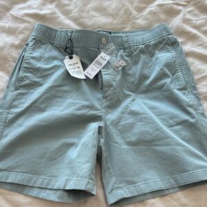 Todd Snyder Sage Green Flat Front Shorts